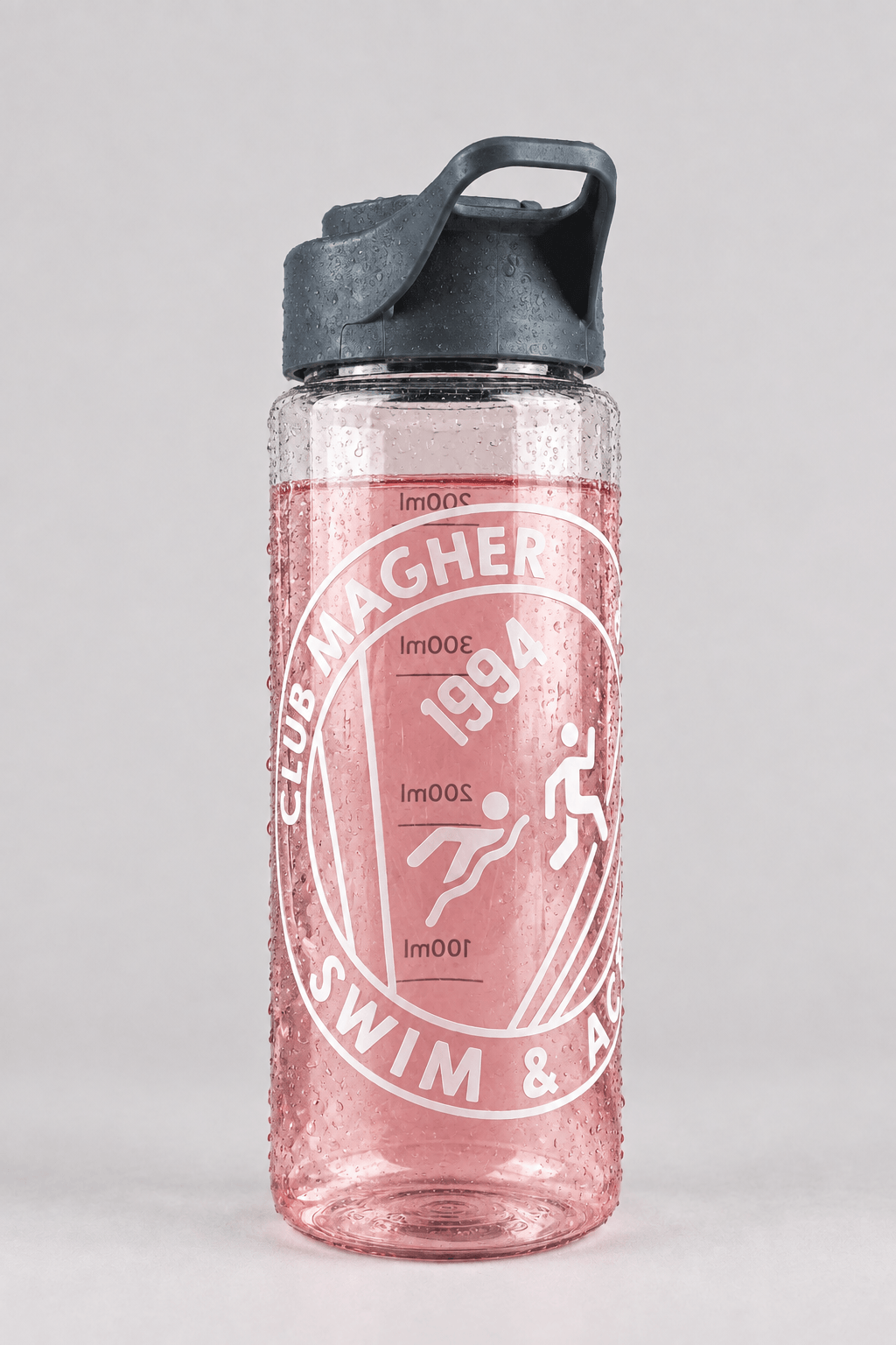 Botella deportiva rosada Club Magher